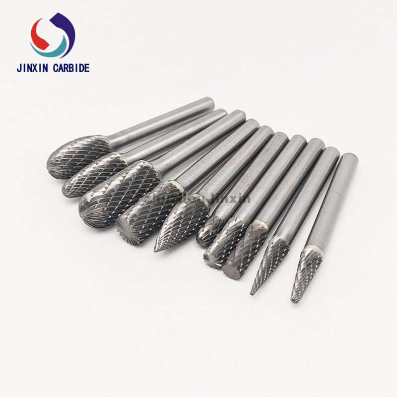 6 -миллиметровый хвостовик 10pcs вольфрамовый карбид карбид ротари