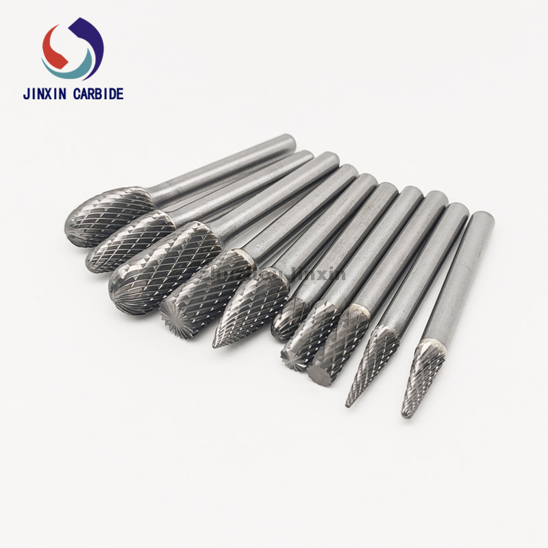 6 -миллиметровый хвостовик 10pcs вольфрамовый карбид карбид ротари